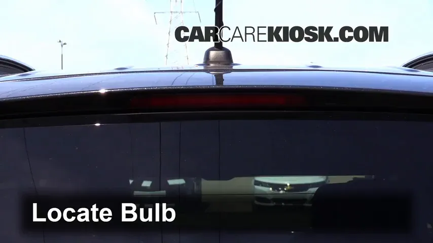 2013 Buick Enclave 3.6L V6 Éclairage Feu de freinage central (remplacer l'ampoule)
